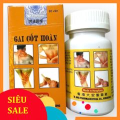 Fullbox Chuẩn Bill Viên Gai cốt hoàn - Mã 1430 - Hộp gồm 60 viên - nhập khẩu: Hồng Kong - Loại thường nội địa