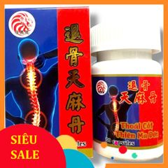 Fullbox Chính Hãng Viên uống Thoái Cốt Thiên Ma Đơn - Xuất xứ: Malaysia - Mã 1040 - 1 hộp gồm 30 viên