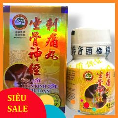 Fullbox Xách Tay Viên đau nhức xương khớp Toạ cốt thần kinh cốt thích hoàn - Loại xịn 30 viên - Mã 1514 - xuất xứ Mala