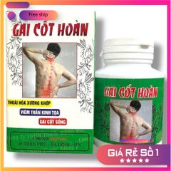 Nhập Khẩu Loại 1 Thực phẩm đau nhức xương khớp Gai cốt hoàn xuất xứ Việt Nam - Hộp 40 viên - Mã số 2128 đủ bill