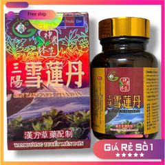 Nhập Khẩu Xách Tay Viên uống Tam dương tuyết liên đơn - Mã 1517 - San Yang Xue Lian Dan - hàng Malaysia đủ bill