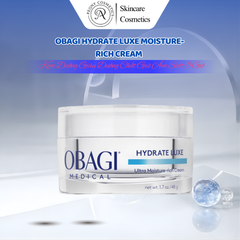 Kem Dưỡng Ẩm Obagi Hydrate Luxe Moisture-Rich Cream - Chăm Sóc Da từ Mỹ, Dưỡng Ẩm, Phục Hồi, Giữ Ẩm Cho Da Khô, Nhạy Cảm
