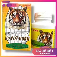 Nhập Khẩu Xách Tay Viên Phong tê nhức - Mã 2125 - nhập khẩu Việt Nam - Hổ cốt Hoàn - Hộp 40 viên chính ngạch