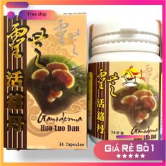 Nhập Khẩu Xách Tay Viên uống đau nhức xương khớp Ganoderma Huo Luo Dan ( Linh Chi Hoạt Lạc Đơn ) - hàng Malaysia - Mã