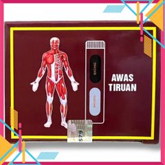 Cao Cấp Xách Tay Thực phẩm đau nhức xương khớp đỏ Mujarhabat Kapsul xuất xứ Malaysia - Mã số 2055 - Khớp đỏ - Hộp gồ