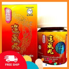 Auth 100% Hàng Auth Viên uống Nhân Sâm Tuyết Liên Truy Phong Hoàn - Mã 2122 - Xuất xứ: Malaysia - Hộp 30 viên