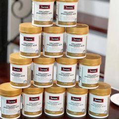 Viên uống Swisse Beauty Collagen + Hyaluronic Acid Booster 80 viên - Dưỡng ẩm sâu - Tăng cường độ đàn hồi da - S/P Chuẩn Úc