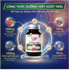 Viên uống hỗ trợ tăng cường thị lực Viên Sáng Mắt Hải Thượng Vương (60 viên)