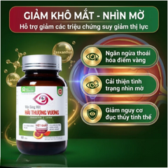 Viên uống hỗ trợ tăng cường thị lực Viên Sáng Mắt Hải Thượng Vương (60 viên)