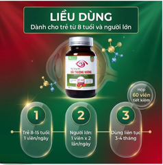 Viên uống hỗ trợ tăng cường thị lực Viên Sáng Mắt Hải Thượng Vương (60 viên)