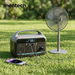 Trạm Sạc Di Động MENTECH MT300M1 300W 204.8Wh AC 220V, Pin Dự Phòng Camping, Sạc Laptop PD 60W 776052