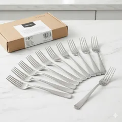 Bộ 12 Dĩa Inox Amazon Basics B0736S97B5 776093