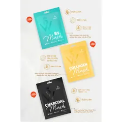 (Mua 10 tặng 1) Mặt nạ dưỡng da Daliv dưỡng ẩm thải độc và sáng da nhập khẩu Hàn Quốc 27g