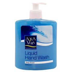 (Mua 2 tặng 1) Nước rửa tay 500ml kháng khuẩn làm sạch bảo vệ cơ thể AquaVera dưỡng chất hương biển sâu