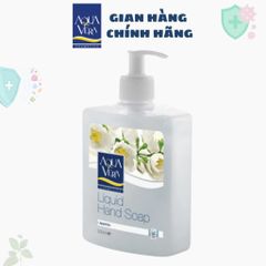 (Mua 2 tặng 1) Nước rửa tay 500ml kháng khuẩn bảo vệ da ta dưỡng chất Hoa nhài Aquavera