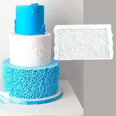 Khuôn silicon làm viền bánh, rau câu, fondant hình ziz zac - Mã số 1687 776481