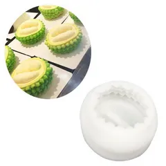 Khuôn silicon làm bánh, rau câu, socola trái sầu riêng - Mã số 1617 776482