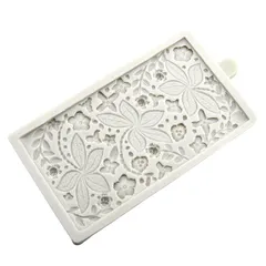 Khuôn silicon làm viền bánh, rau câu hoa dại, cành lá – Mã số 1912 776524