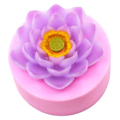 Khuôn silicon làm rau câu hoa sen đại đóa loại 11 cm - Mã số 1725 776526