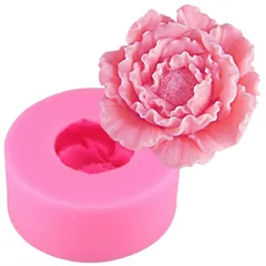 Bộ 4 khuôn silicon làm bánh, rau câu hoa hồng cánh tim, hoa mẫu đơn, các loại hoa và lá – Mã số 1149 776534
