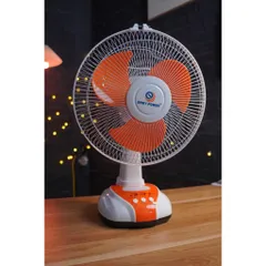 Quạt bàn tích điện, có sạc điện thoại, có đèn chạy điện 220v 12 inch hãng EASY POWER 776633