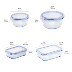 Bộ Hộp Thủy Tinh Amazon Basics 14 Món – Thủy Tinh Borosilicate 776646