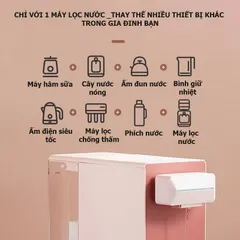 Máy lọc nước để bàn Mi Qcooker CS_JY100 làm nóng tức thì với công nghệ lọc RO loại bỏ 99% vi khuẩn 776647