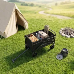 Xe kéo gấp gọn đa năng mini hãng Greemotion ( Đức ), để cốp xe hơi, đi dã ngoại, camping, du lịch 776660