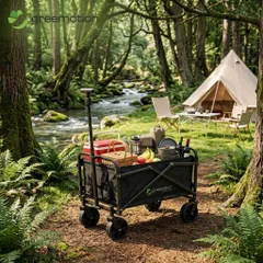 Xe kéo gấp gọn đa năng mini hãng Greemotion ( Đức ), để cốp xe hơi, đi dã ngoại, camping, du lịch 776660