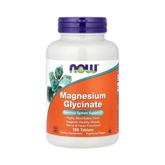 Viên uống bổ sung Magie Now Magnesium Glycinate 180 Tablets