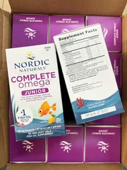 Dầu cá Omega-3 cho trẻ em Nordic Naturals Complete Omega Junior 90 Mini Softgels