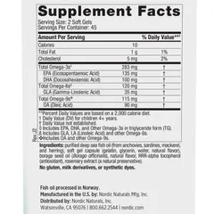 Dầu cá Omega-3 cho trẻ em Nordic Naturals Complete Omega Junior 90 Mini Softgels