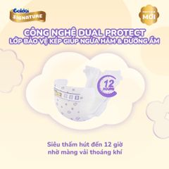 Bỉm quần Goldgi Signature cao cấp hỗ trợ ngừa hăm, dịu nhẹ với da bé hàng chính hãng