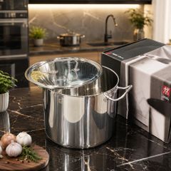 Nồi luộc gà ZWILLING Twin Classic 28cm 14L inox 18/10 đáy SIGMA Classic. Hàng chính hãng