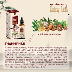 Xịt Thảo Dược Làm Dịu Da – Cho Cảm Giác Dễ Chịu Sau Vận Động 50ml