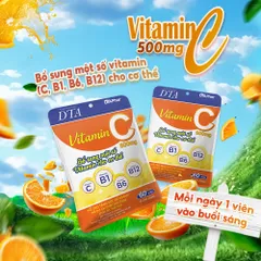 Combo Viên Uống DTA Hỗ Trợ Tăng Đề Kháng – Vitamin C & Kẽm kết hợp Vitamin nhóm B + Nhân sâm (30 ngày)