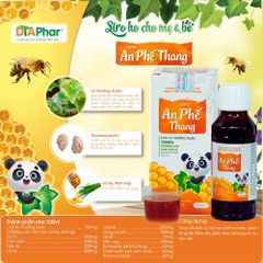 Siro ho An Phế Thang giúp bổ phế hạn chế ho nhiều giảm đau rát họng Chai 100ml 776748