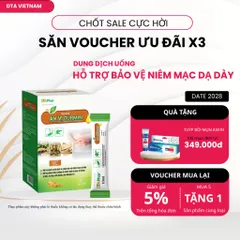 Cumin Nghệ Nano hỗ trợ giảm viêm loét dạ dày giúp bảo vệ niêm mạc dạ dày Combo 5 gói