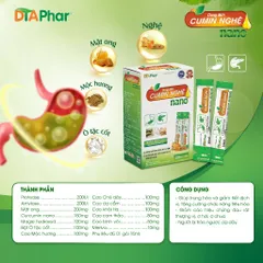 Cumin Nghệ Nano hỗ trợ giảm viêm loét dạ dày giúp bảo vệ niêm mạc dạ dày Combo 5 gói