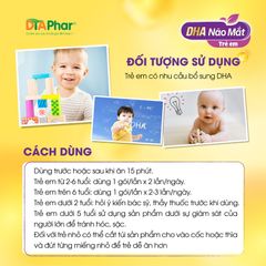 Thạch ăn DHA bổ sung dưỡng chất cho não, tốt cho thị lực tăng đề kháng cho bé Hộp 20G 776754
