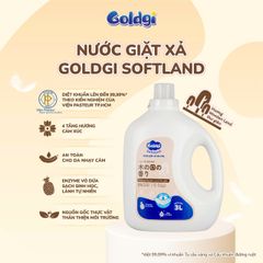 Nước giặt Goldgi cao cấp chuyên biệt cho làn da nhạy cảm