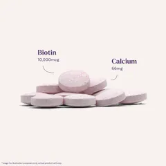 Biotin Natrol 10,000 mcg - Cải thiện tình trạng tóc gãy rụng và kích thích mọc tóc, móng tay, cho làn da khoẻ mạnh, 100 viên sản xuất tại Mỹ