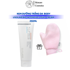  Kem Dưỡng trắng da bật tone body  Usolab Bio Intensive Light Cream 250ml