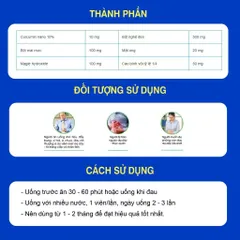 Nghệ bình vị Tab fast hỗ trợ dạ dày, trào ngược, khó tiêu (hàng mới,date mới)