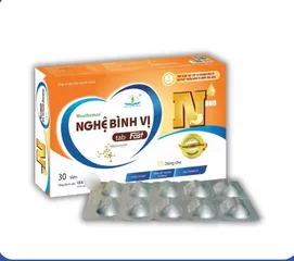 Nghệ bình vị Tab fast hỗ trợ dạ dày, trào ngược, khó tiêu (hàng mới,date mới)