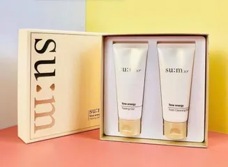 SET SỮA RỬA MẶT VÀ TẨY DA CHẾT SUM37 COMBO TÁI SINH LÀN DA HOÀN HẢO