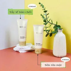SET SỮA RỬA MẶT VÀ TẨY DA CHẾT SUM37 COMBO TÁI SINH LÀN DA HOÀN HẢO