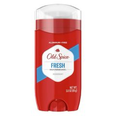 Sáp Khử Mùi Old Spice Fresh High Endurance Deodorant 85g Sáp trắng/xanh
