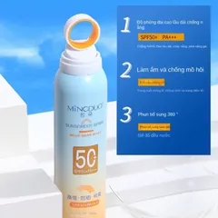 [CHÍNH HÃNG] Xịt chống nắng SPF 50 dưỡng trắng, cấp ẩm chai 150ml