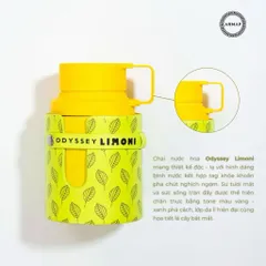 Nước hoa unisex Armaf ODYSSEY LIMONI FRESH EDITION EDP 100ml thơm mát sảng khoái Chính hãng cty
